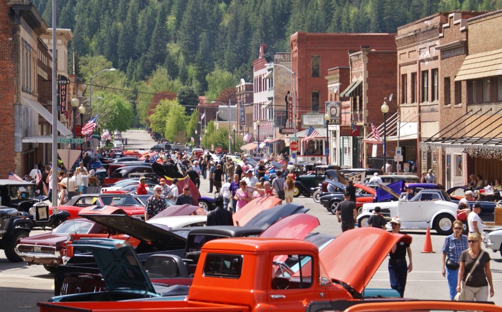 Depot Day, Vintage Car Show, Wallace Idaho